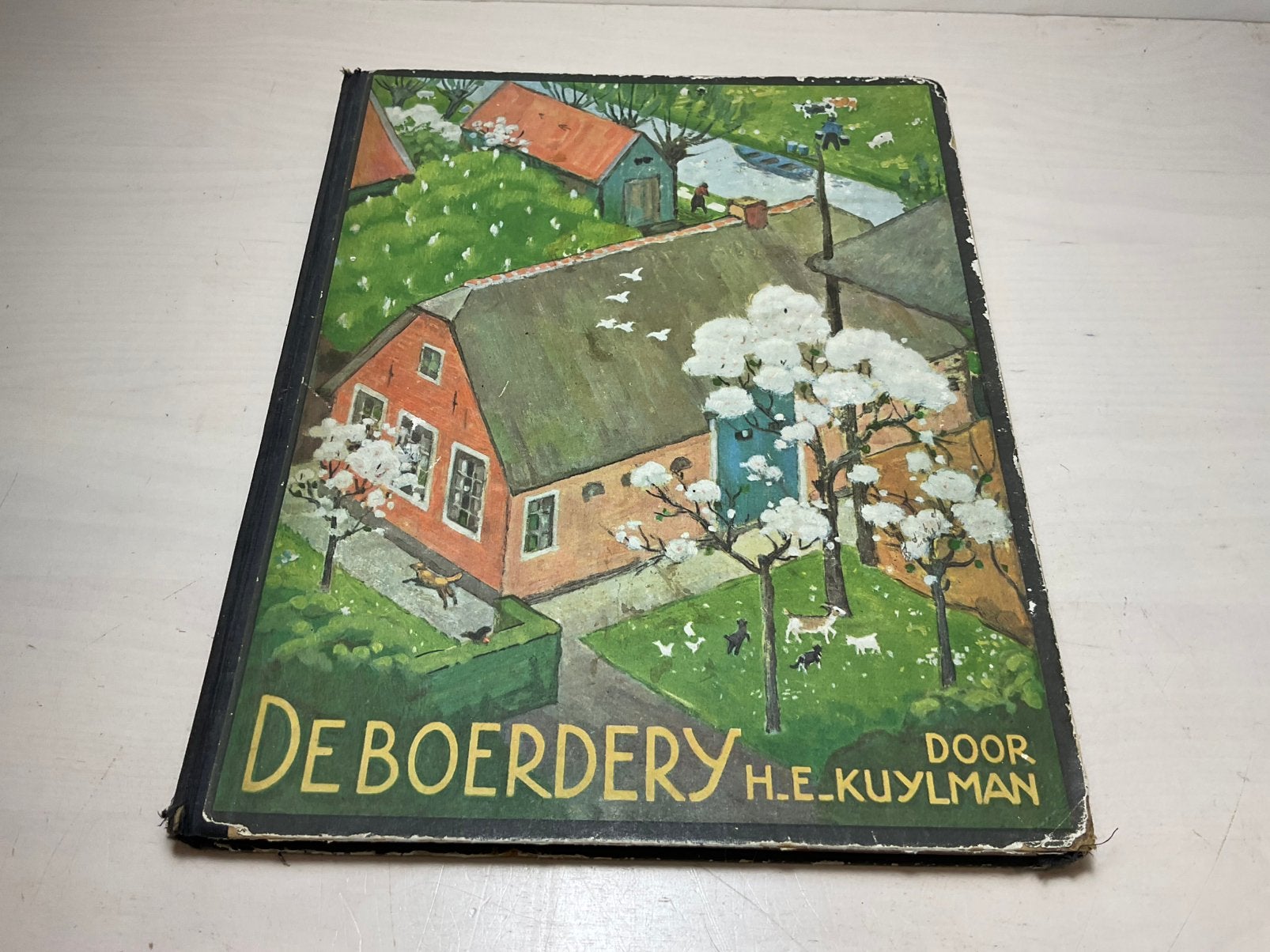 De Boerderij door H.E. Kuylman uitgave Verkades, Boeken, Ophalen of Verzenden, Gelezen, Plaatjesalbum