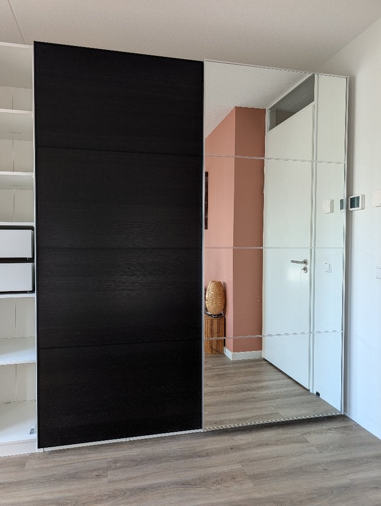 Ikea PAX kast schuifdeuren, Ophalen, 200 cm of meer, 150 tot 200 cm, Zo goed als nieuw