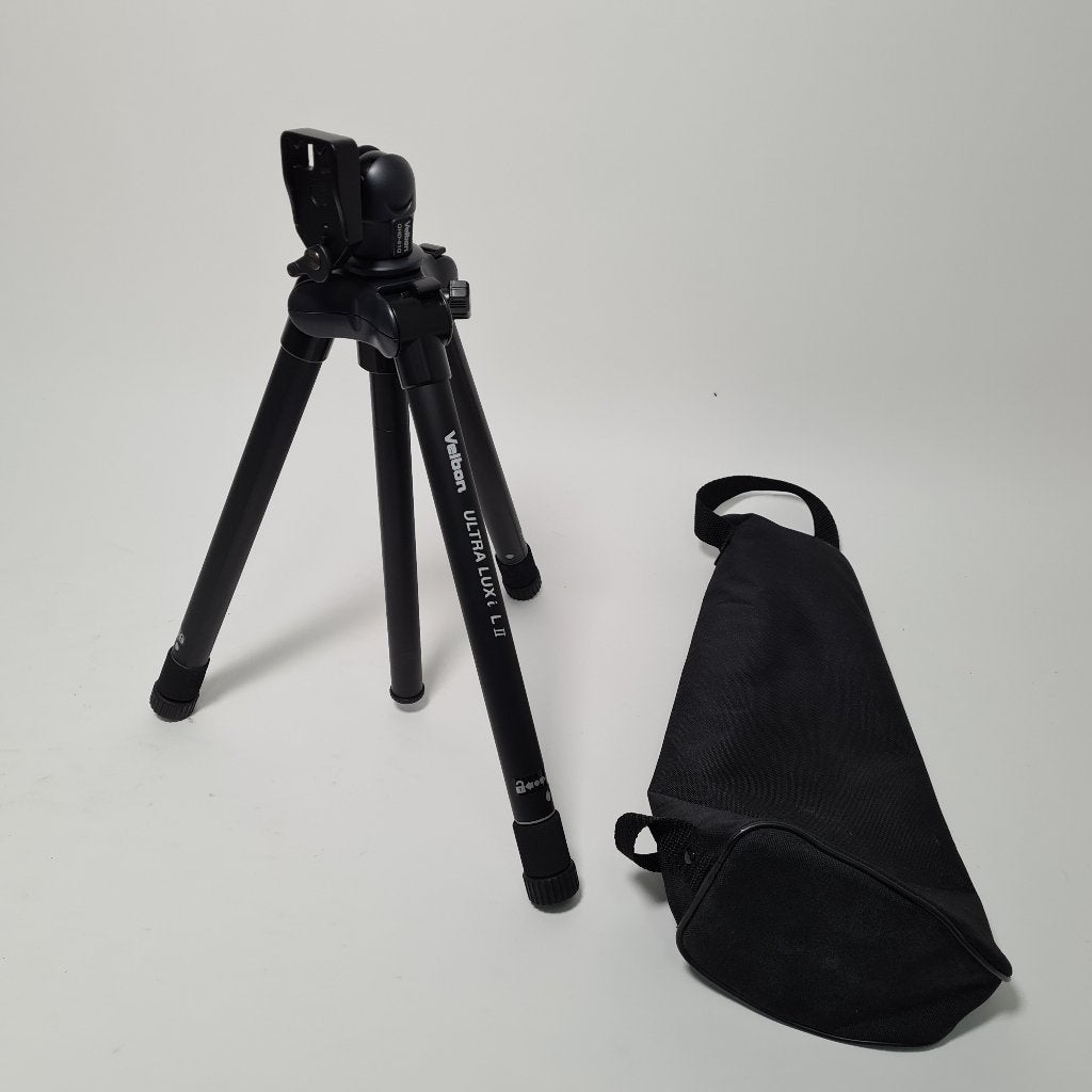 Velbon Ultra Luxi-L II Statief Tripod, Gebruikt, Velbon, Met balhoofd, 150 tot 175 cm