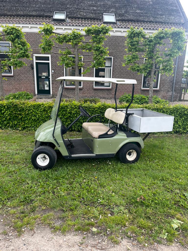 Ezgo textron golfkar werkbak automaat elektrisch goede accu✅, Ophalen of Verzenden, Zo goed als nieuw, Golfkar