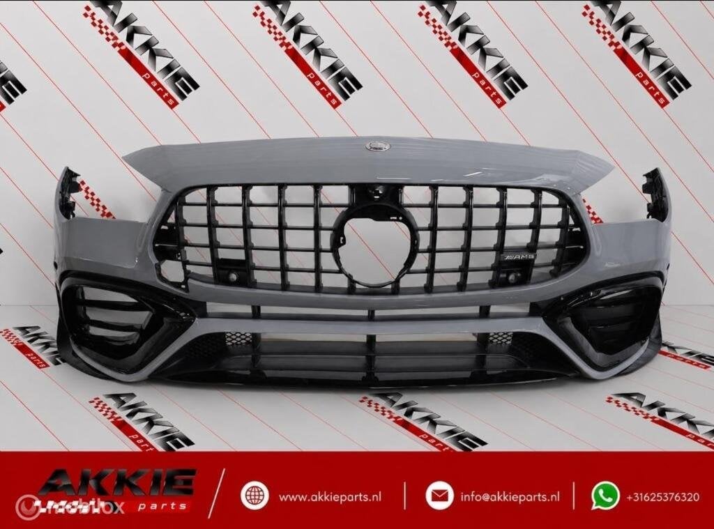 Mercedes Cla 45 AMG bumper earodynamika W118 Facelift, Auto-onderdelen, Carrosserie en Plaatwerk, Gebruikt, Voor, Ophalen of Verzenden