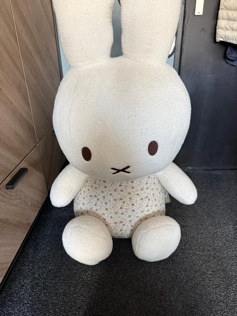 Mega nijntje knuffel 100cm, Ophalen, Zo goed als nieuw, Konijn
