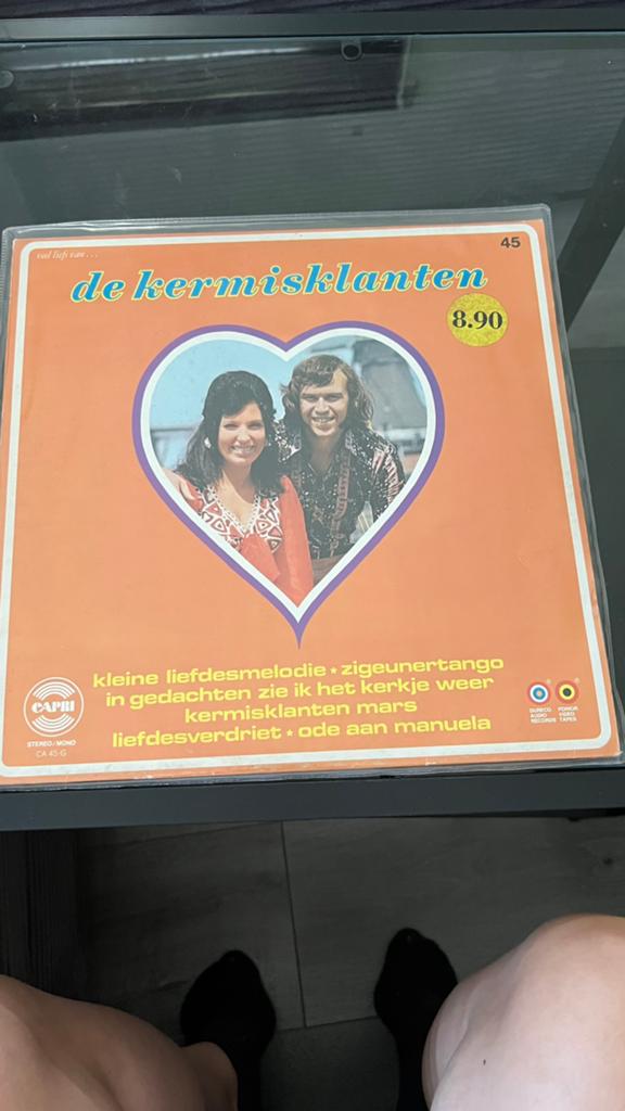 Veel liefs van - De Kermisklanten, Ophalen of Verzenden, Zo goed als nieuw, Overige formaten, Levenslied of Smartlap
