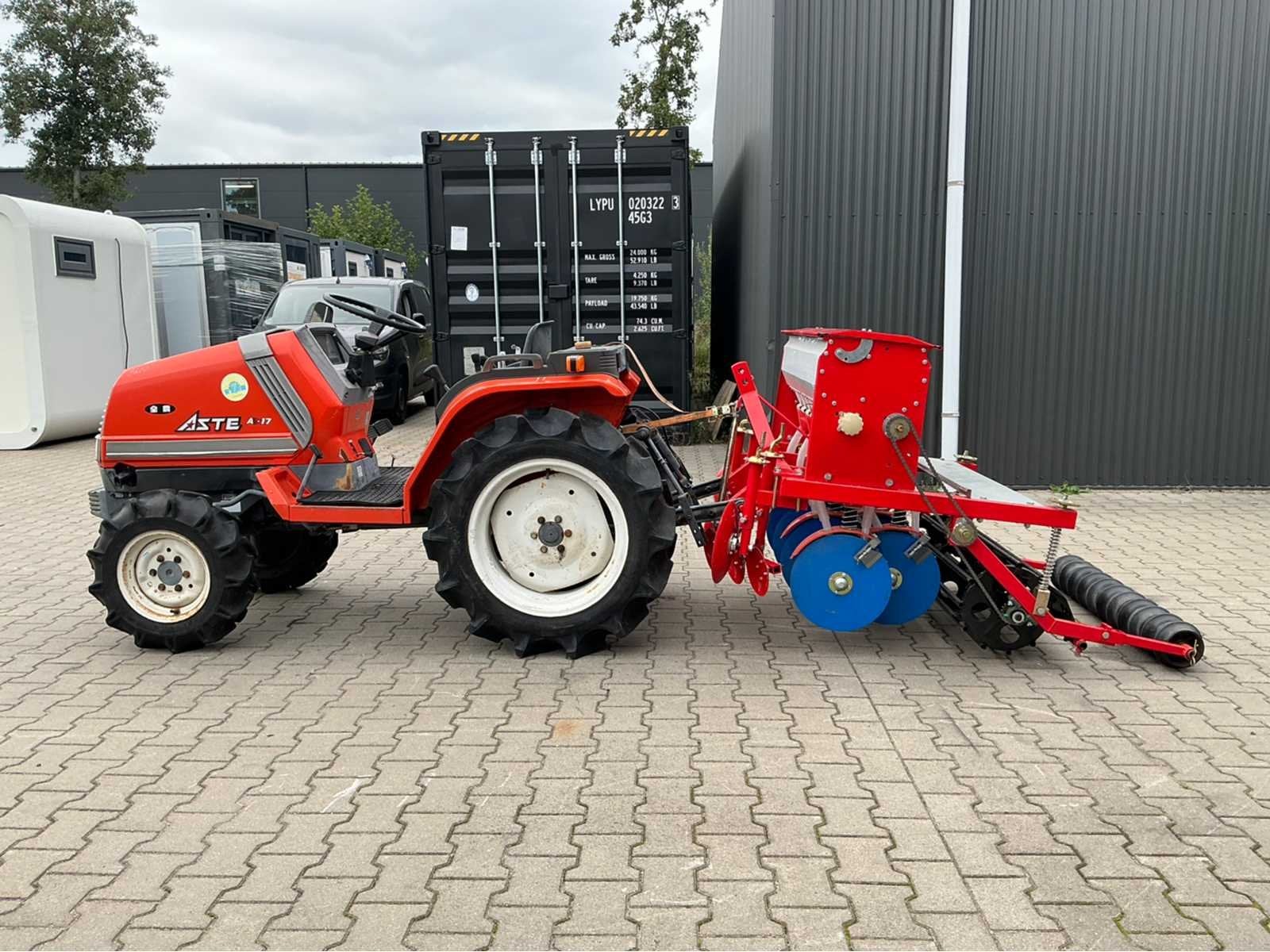 Kubota Aste A-17 4x4 Minitractor + plantmachine, Overige typen