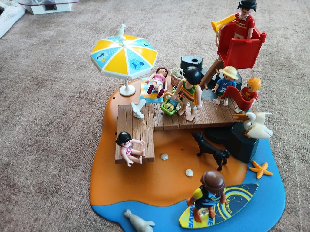 Playmobile waterscooter, Ophalen, Gebruikt