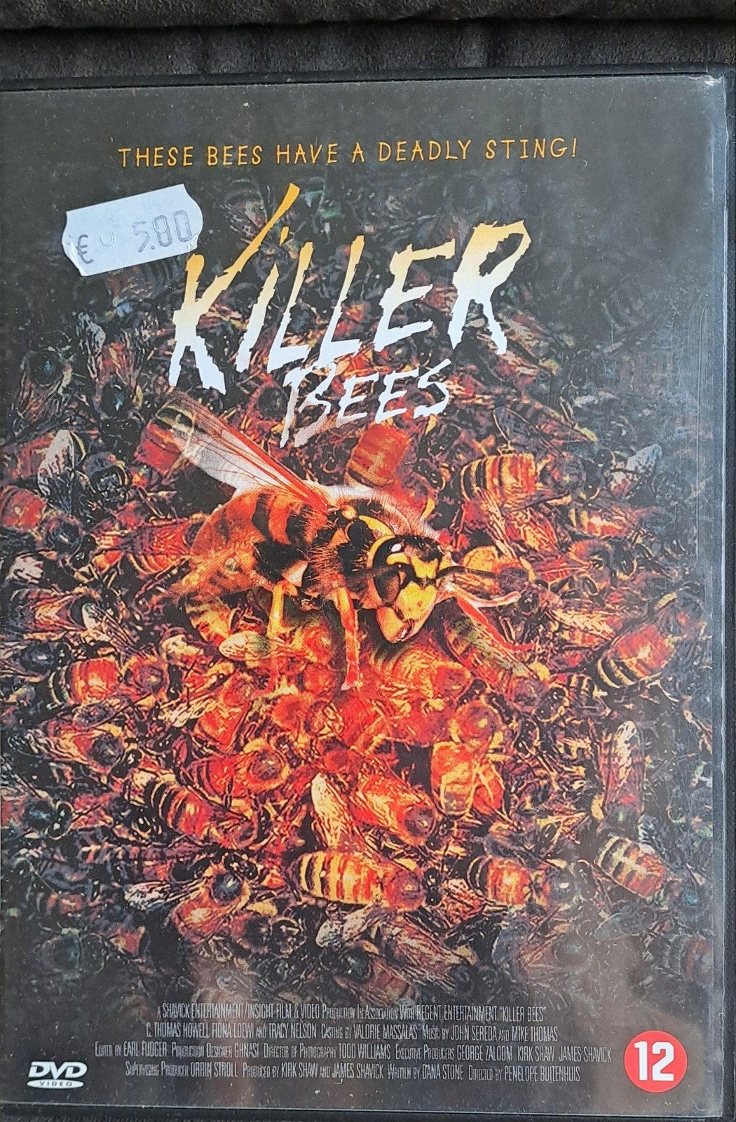 Killer Bees DVD, Engels, Nederlands, Ophalen of Verzenden, Zo goed als nieuw