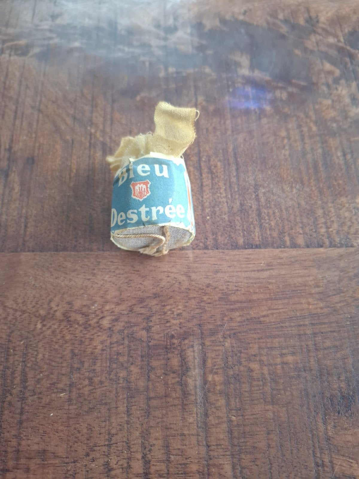 Vintage Bleu Destrée wasmiddel/blauwsel, Ophalen of Verzenden