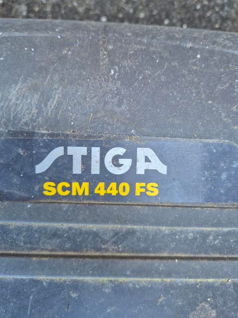 Stiga SCM 440 FS handgrasmaaier, Tuin en Terras, Grasmaaiers, Ophalen, Gebruikt, Handgrasmaaier, Stiga
