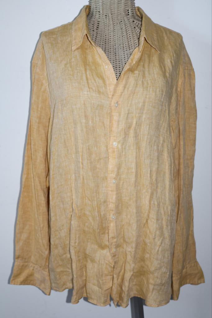 Uniqlo mooie linnen tuniek blouse maat 44 / XXL, Overige kleuren, NL, Ophalen of Verzenden, Zo goed als nieuw