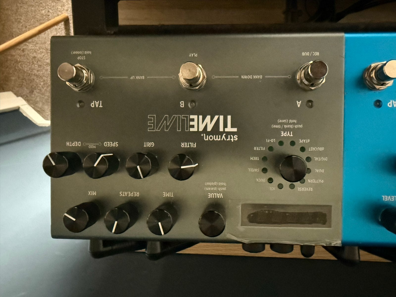 Strymon TimeLine Delay Pedaal, Muziek en Instrumenten, Effecten, Ophalen, Zo goed als nieuw, Delay of Echo