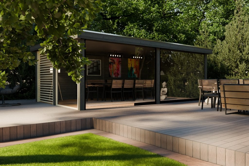 NIEUW Modern Tuinhuis PS81, Verzenden, Nieuw