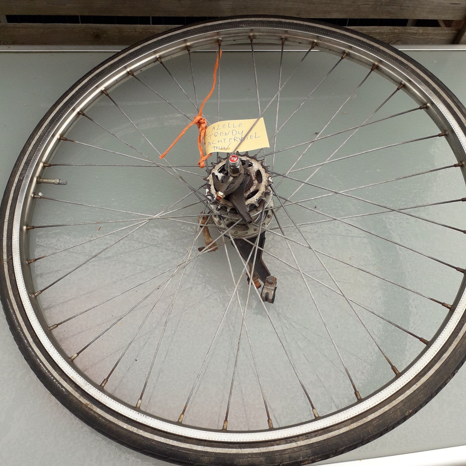 Gazelle Trendy Achterwiel Shimano Nexus Inter SG-4R31, Fietsen en Brommers, Gebruikt, Staal, Shimano, Stadsfiets