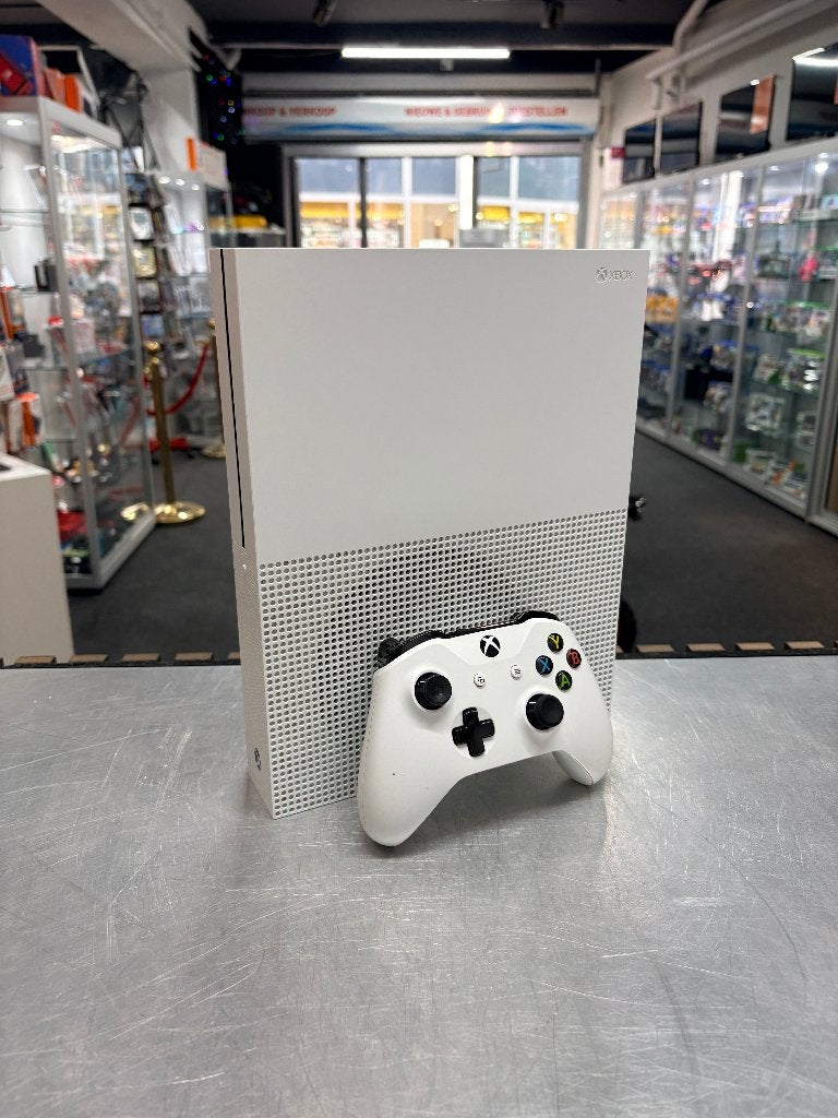 Xbox One S 500GB Wit | 1 Controller | ZGAN, ., Ophalen of Verzenden, Zo goed als nieuw, .