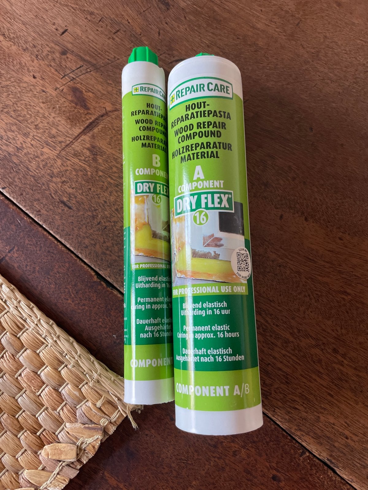 Repair Care Dry Flex 16 uur Houtreparatiepasta, Ophalen of Verzenden, Nieuw