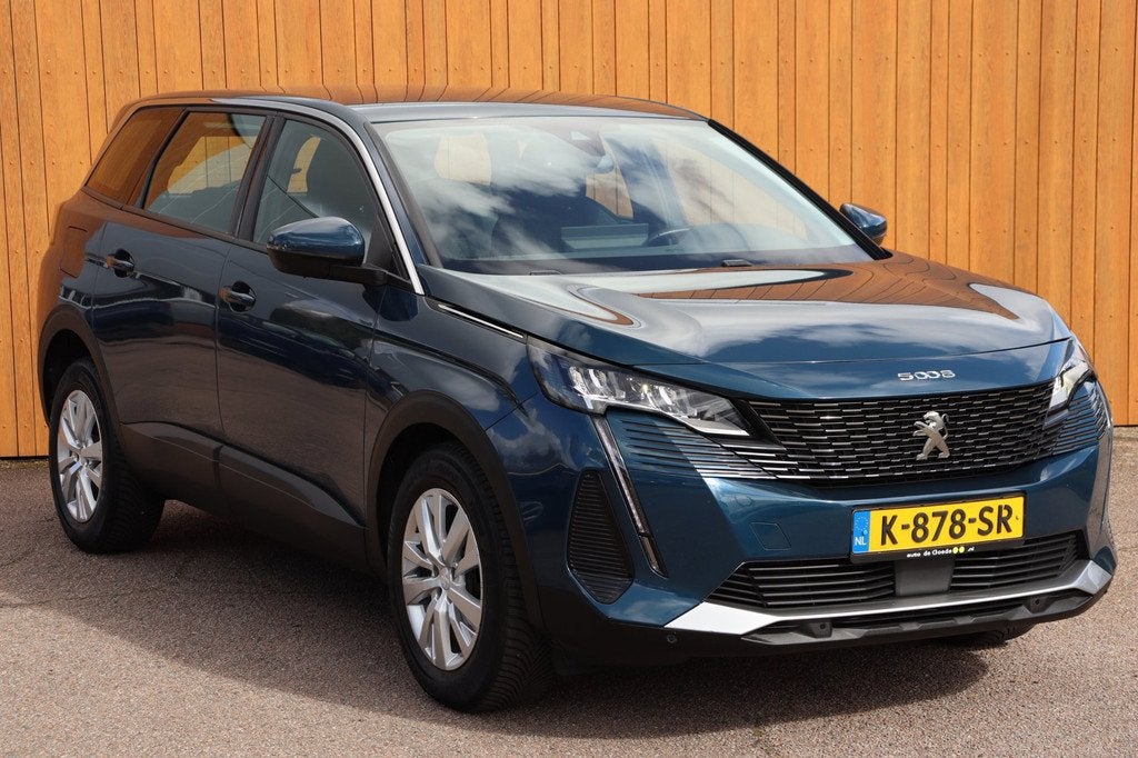Peugeot 5008 1.2 PT Blue Active orgNL 7-persoons camera nw.m, 12 maanden, Gebruikt, Euro 6, 1199 cc