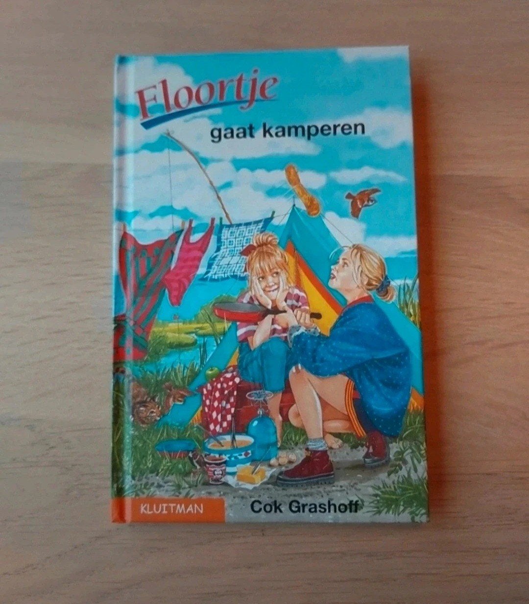 Floortje gaat kamperen, Boeken, Ophalen of Verzenden, Zo goed als nieuw, Fictie algemeen