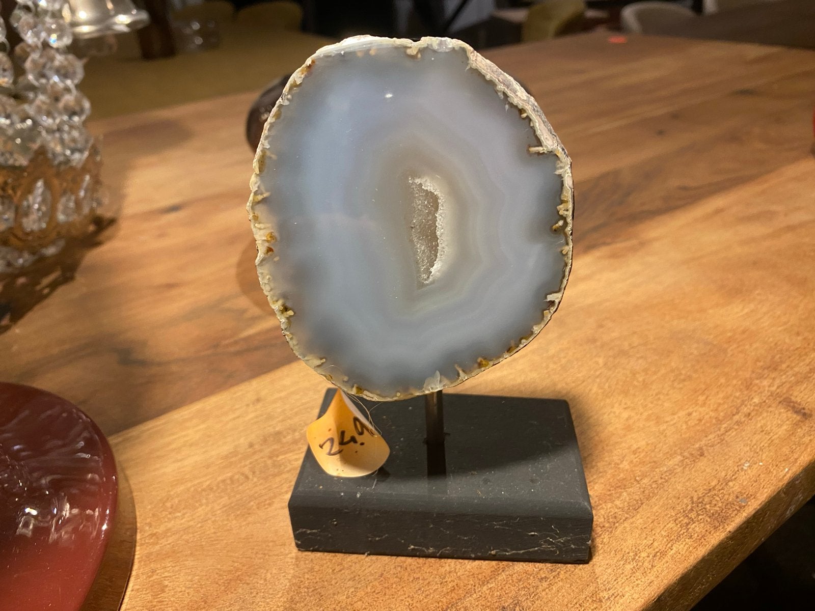 Agaat op voet - 15cm - Keuze uit 20/30 varianten, Ophalen, Nieuw