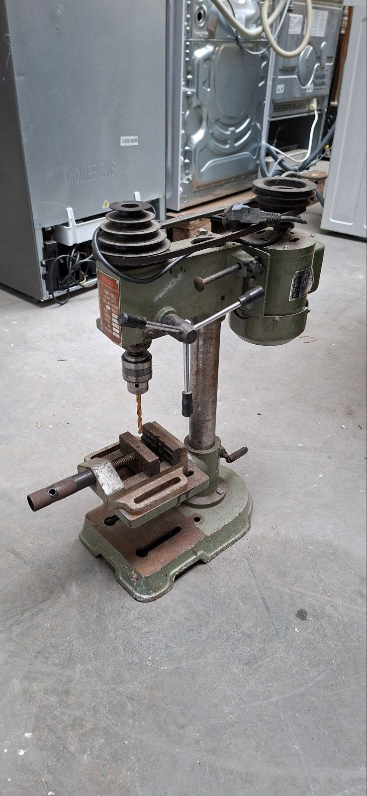 Robuuste Kolomboormachine - Perfect voor Werkplaats, Gebruikt, Onbekend, Ophalen of Verzenden, Onbekend