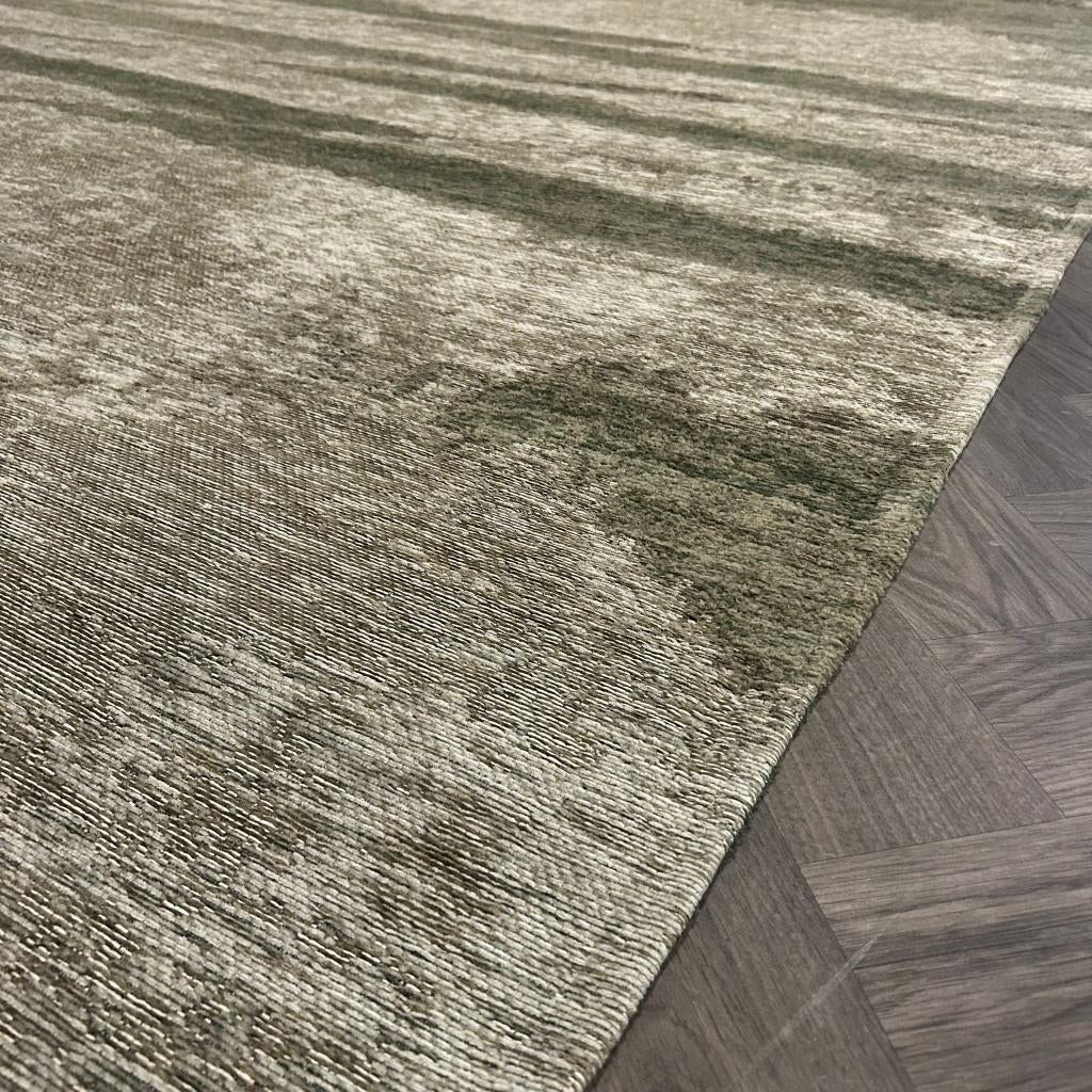 Vloerkleed Montèl Bonnier Groen - 240x340cm, 200 cm of meer, Ophalen of Verzenden, Zo goed als nieuw, 200 cm of meer