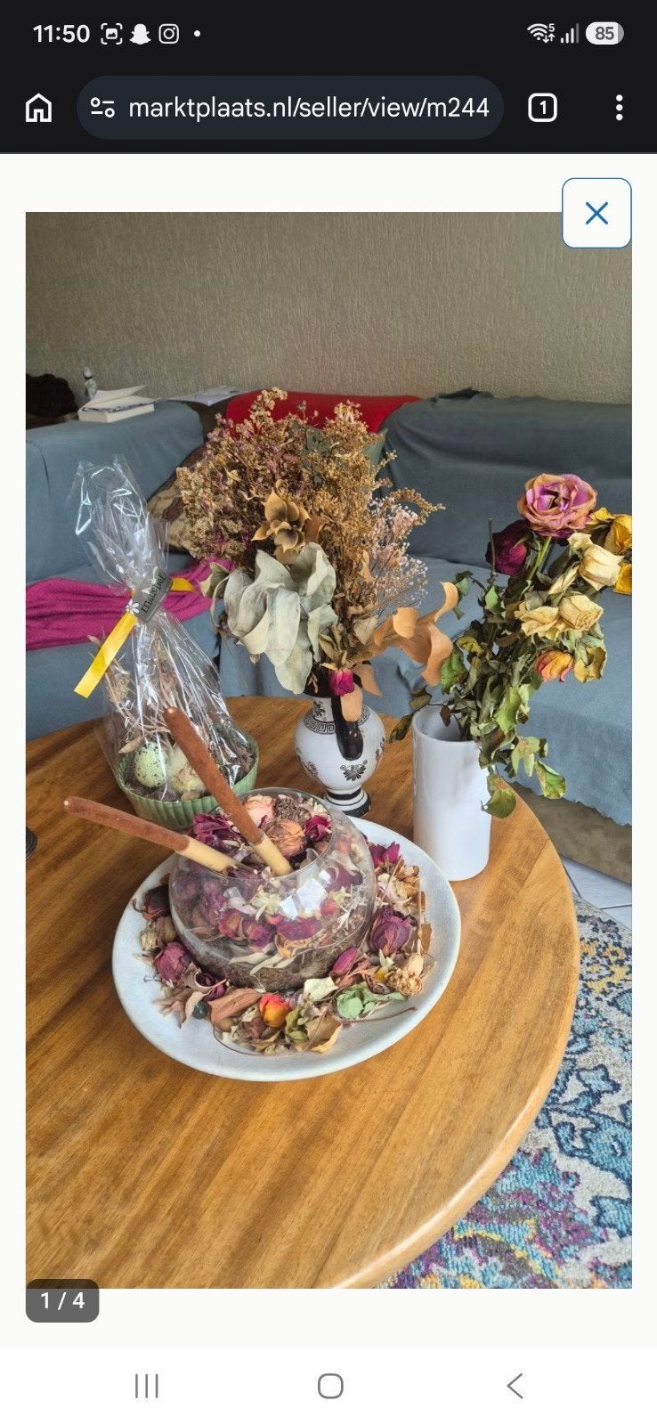 Voor de  makers veel kunstbloemen, bladen, gedroogde bloeme, 33 - 40 uur, Overige niveaus, Starter, Overige vormen
