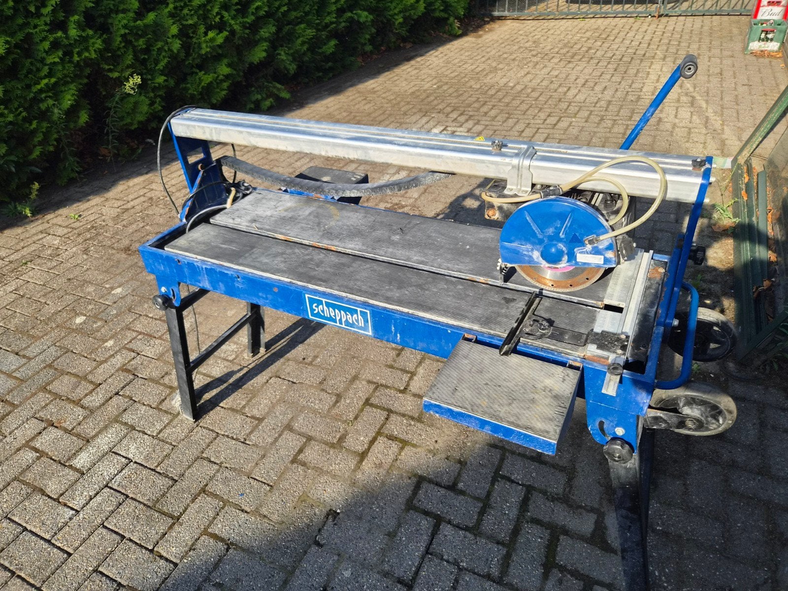 Scheppach FS3600 Tegelsnijder, Ophalen, Gebruikt, Overige typen, 600 tot 1200 watt