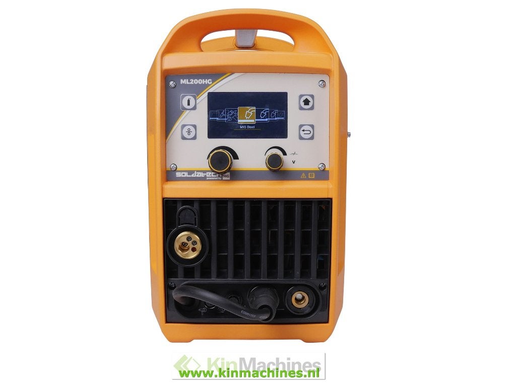 MIG MAG Lasapparaat| 200A | Soldatech ML200HG | Synergetisch, Ophalen, Nieuw, 150 tot 250 ampère, Co2