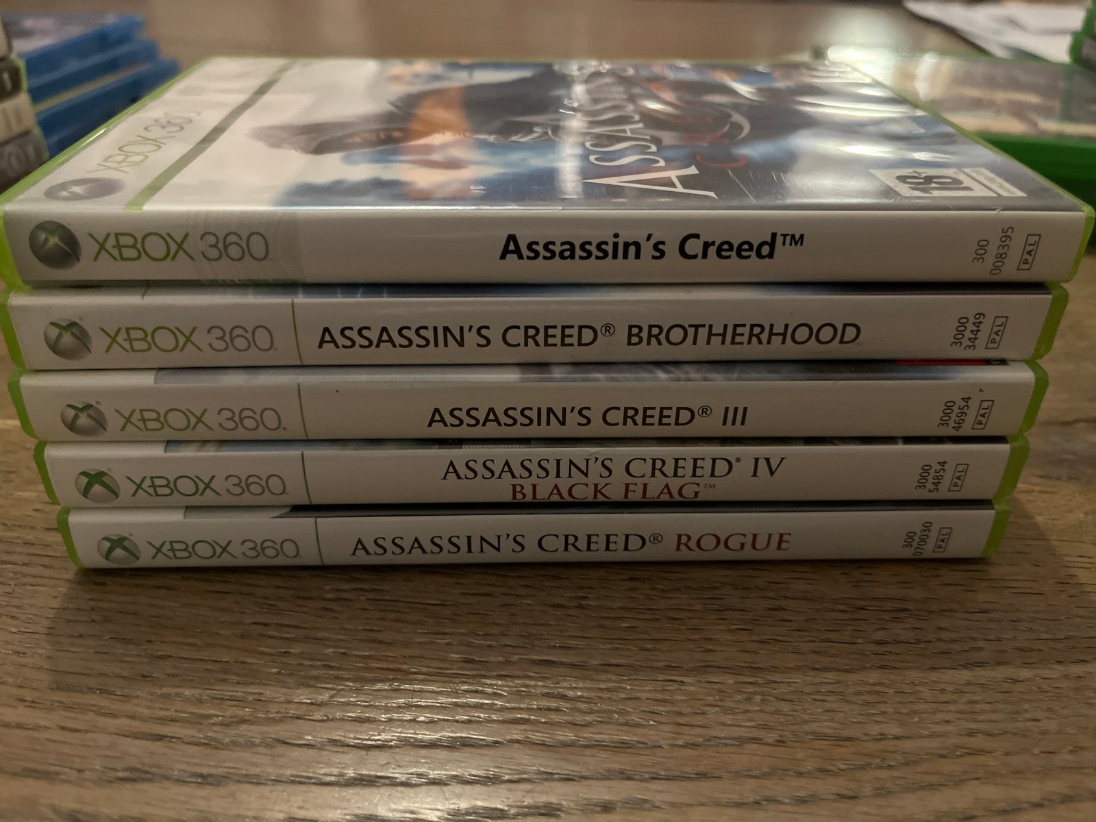 Assassin's Creed collectie (5 games) - Xbox 360, Ophalen of Verzenden, Zo goed als nieuw, Avontuur en Actie, Vanaf 18 jaar