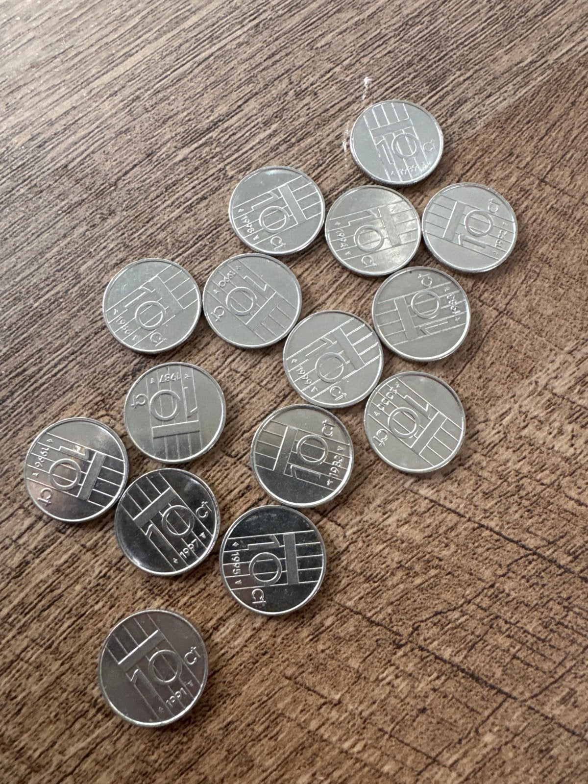 Set van 10 cent munten Koningin Beatrix, Postzegels en Munten, Munten | Nederland, Ophalen of Verzenden, Koningin Beatrix, 10 cent