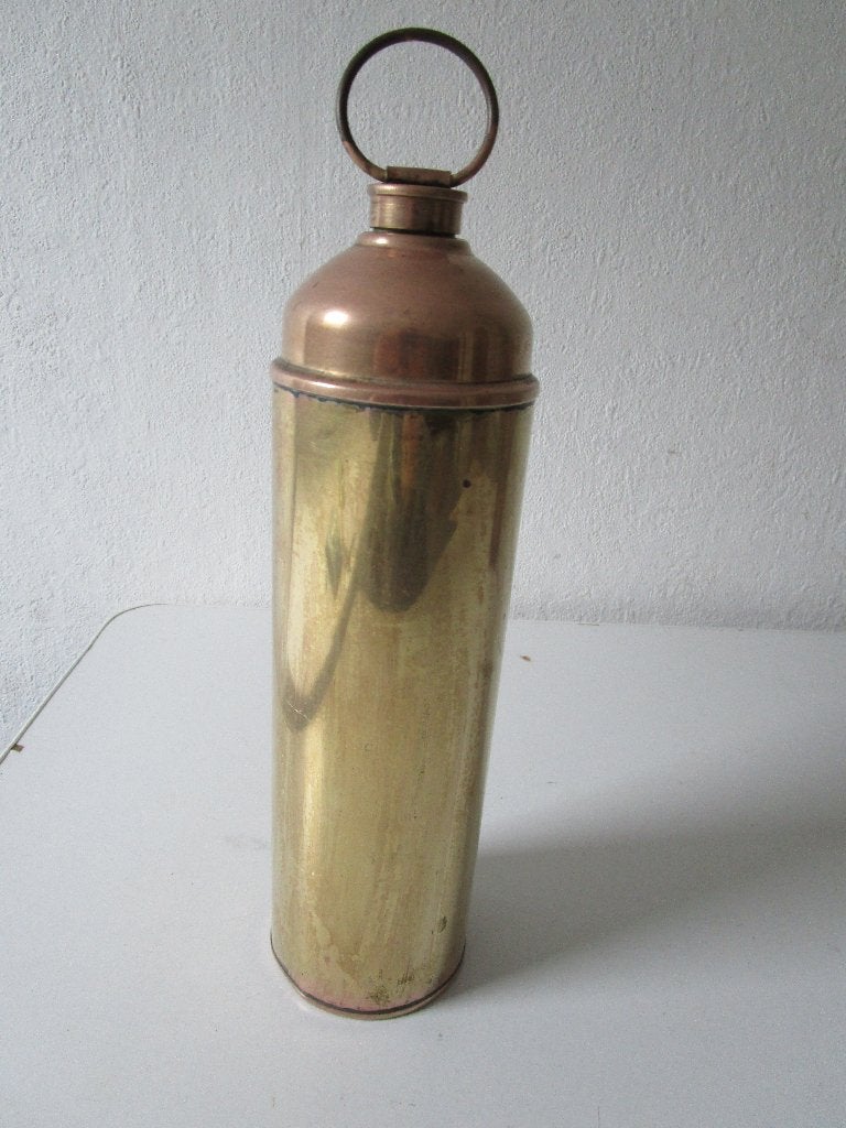 Kruik  van koper / messing, voor decoratie. Antiek, Antiek en Kunst, Antiek | Koper en Brons, Ophalen of Verzenden, Koper