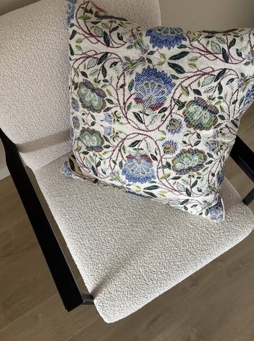 Fauteuil Rosie Ecru, Huis en Inrichting, Ophalen, Minder dan 50 cm, 75 tot 100 cm, Zo goed als nieuw
