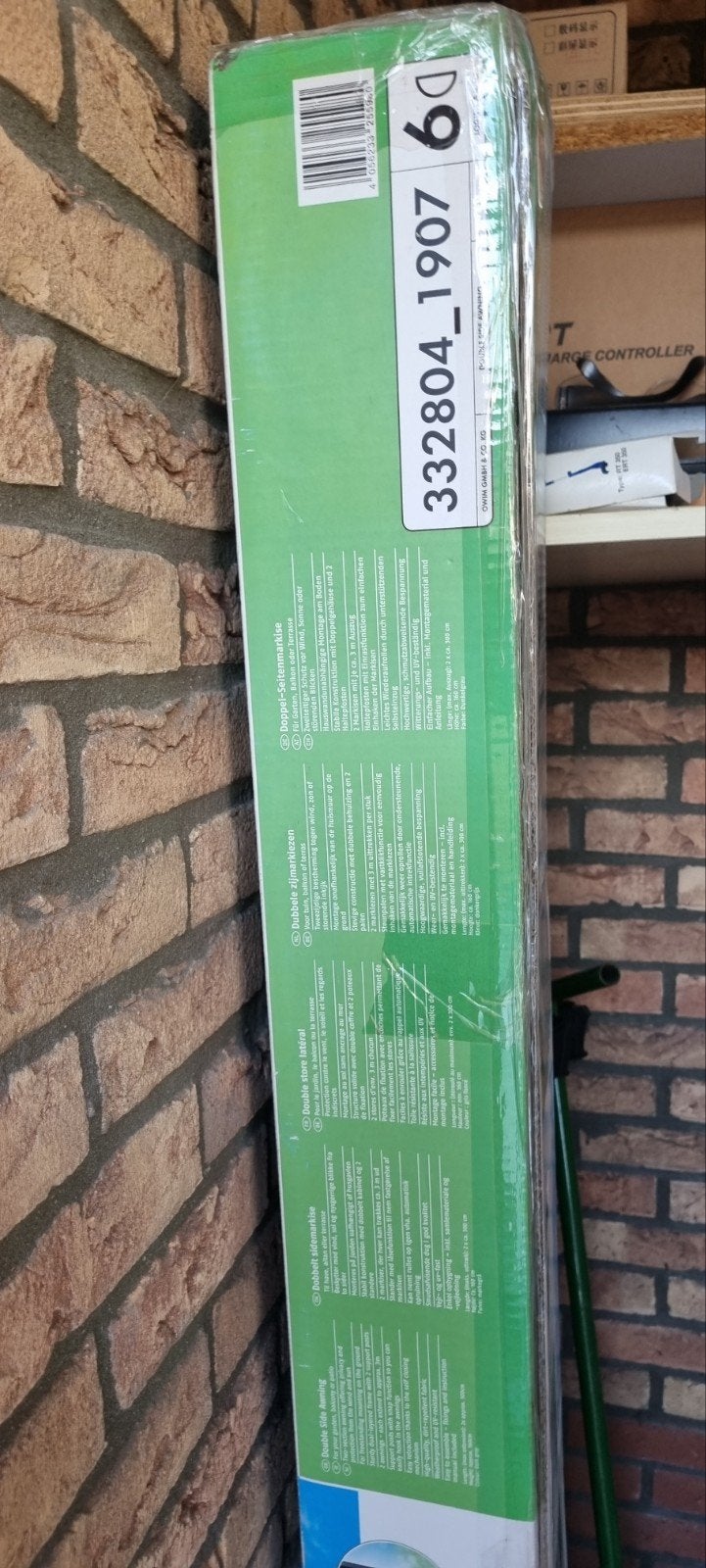 tuinscherm lang 2x 3mtr hoogte 180mtr, Tuin en Terras, Ophalen, Kunststof, Nieuw, 200 cm of meer