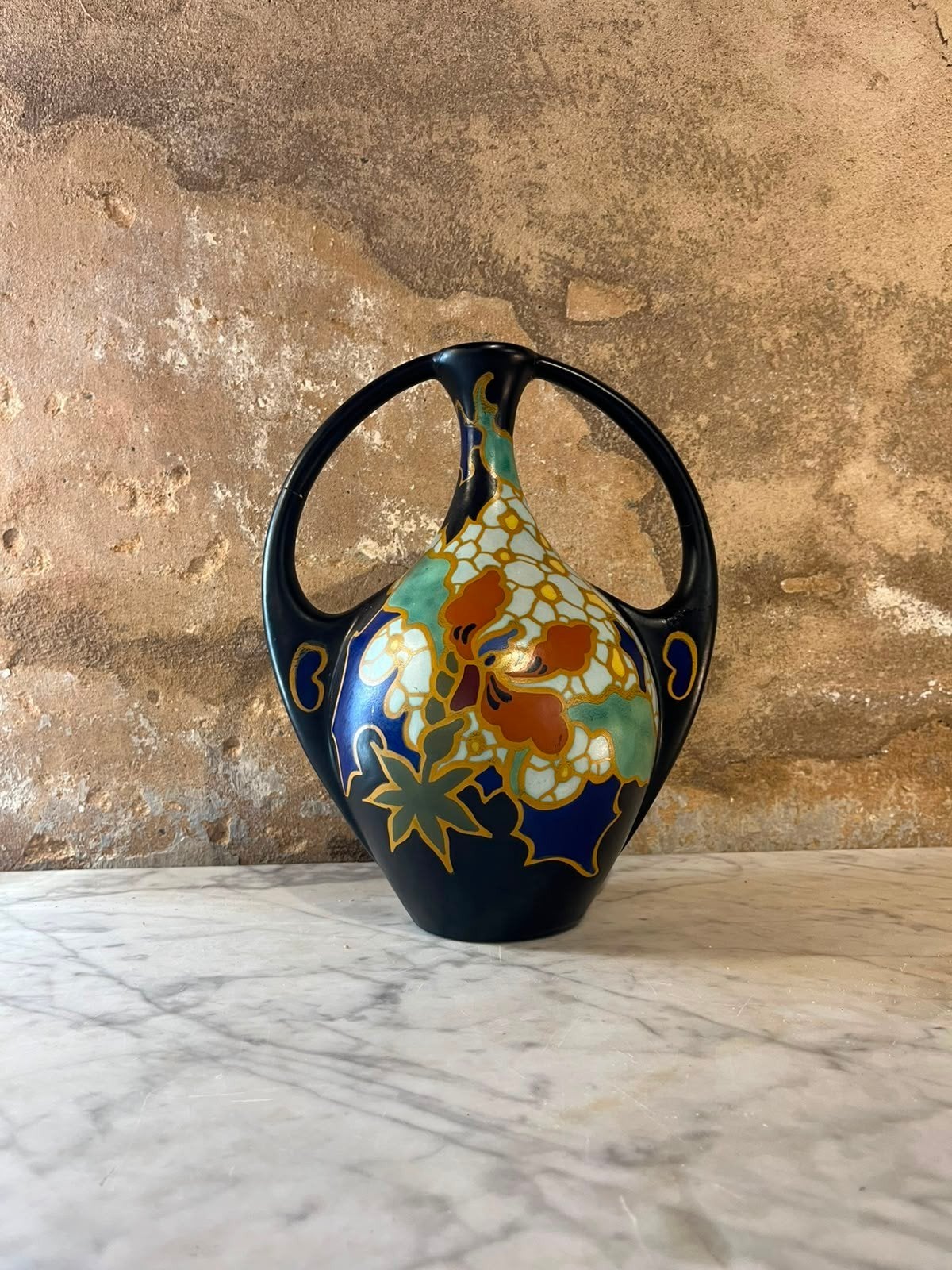 Regina Orchis Gouda Holland Art Deco Vaas, Antiek en Kunst, Ophalen of Verzenden