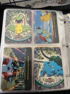 Pokemon Topps kaarten (exclusief map), Ophalen of Verzenden, Gebruikt, Meerdere kaarten, Foil