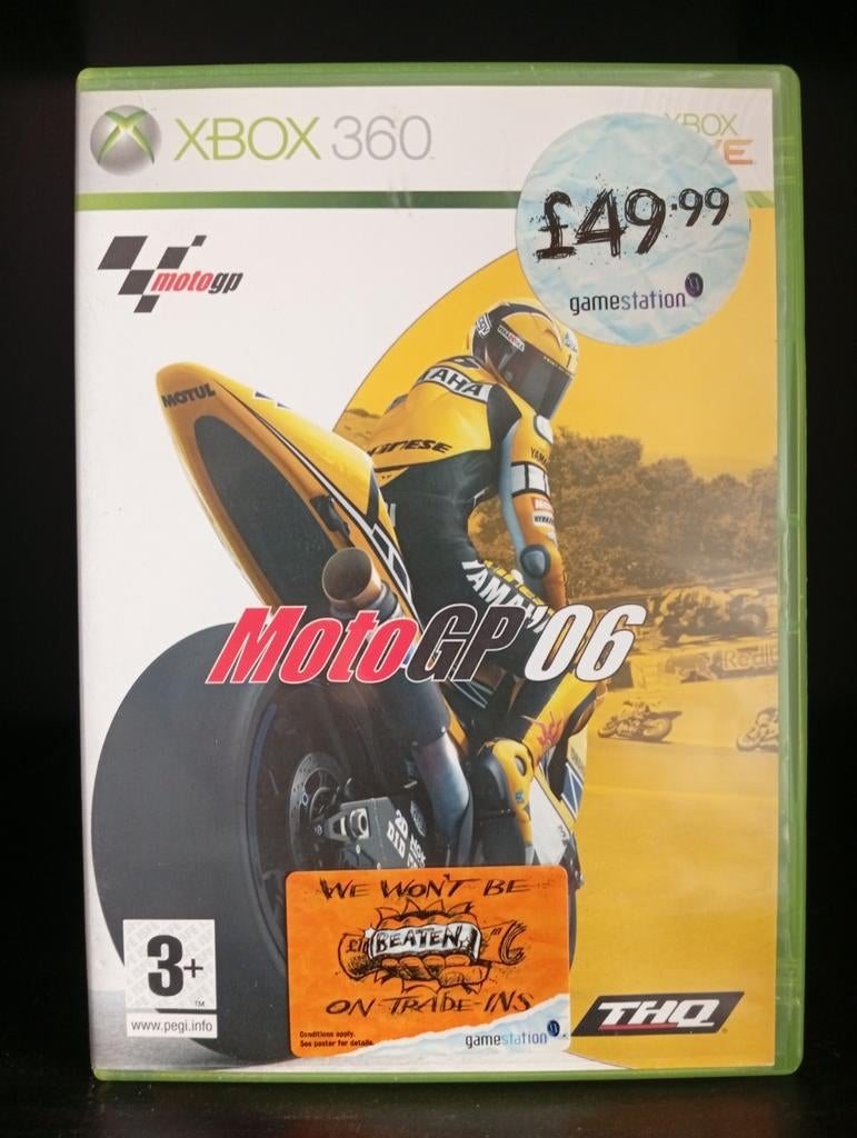 MotoGP 06 Xbox 360 game, Online, Gebruikt, 1 speler, Racen en Vliegen