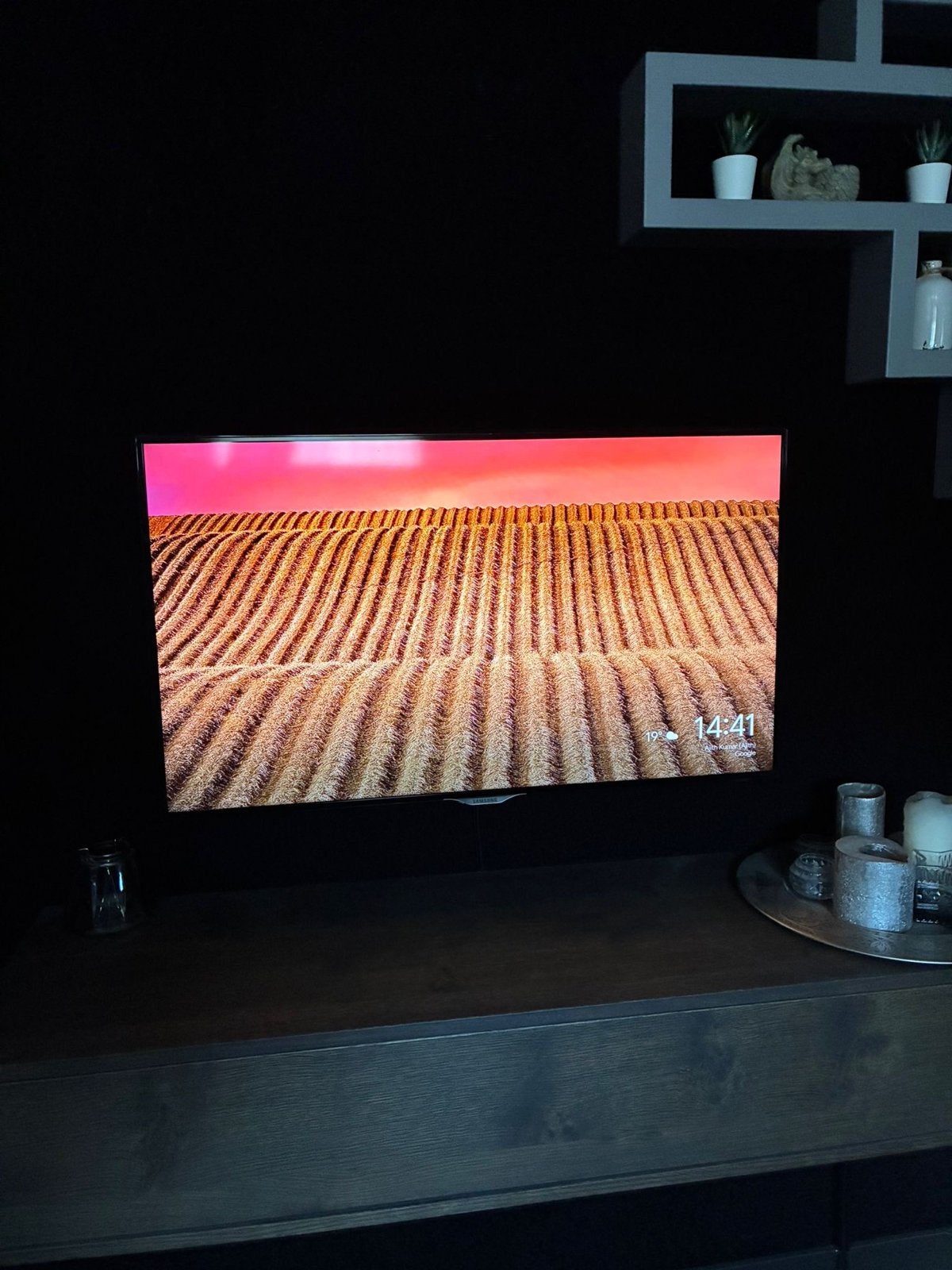 Samsung Smart TV 44 inch - met afstandsbediening, 50 Hz, Ophalen of Verzenden, Samsung, 100 cm of meer
