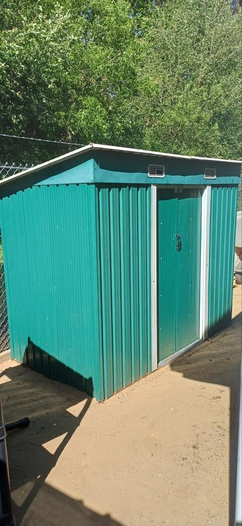 Ijzeren tuinhuis, Tuin en Terras, Ophalen of Verzenden, Metaal, Overige typen