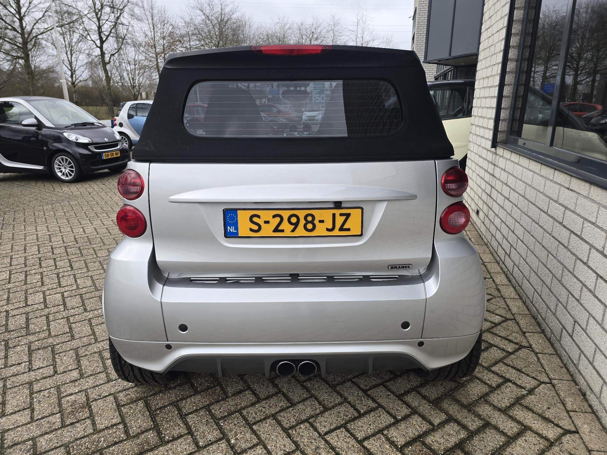 smart fortwo cabrio 1.0 BRABUS, Auto's, Automaat, Euro 5, Gebruikt, Cabriolet