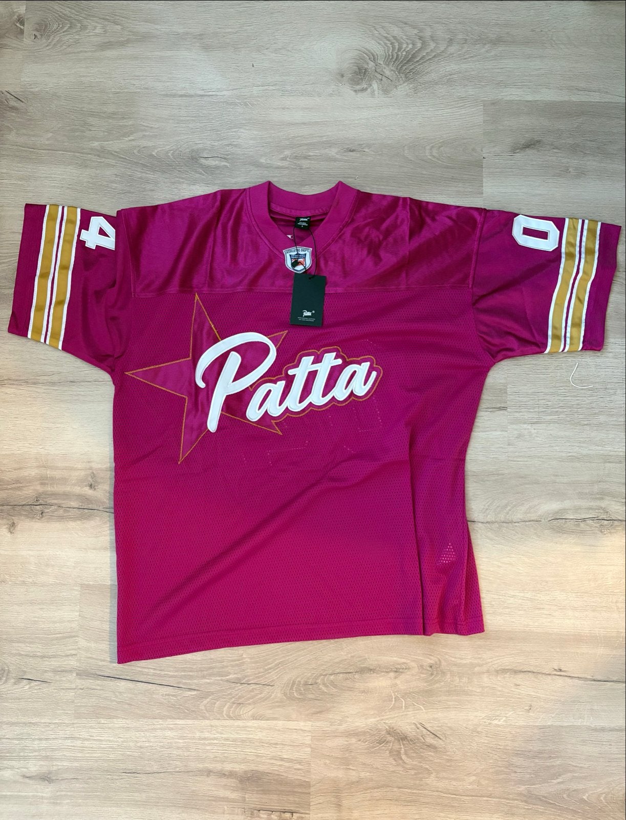 Patta Lobi Libi Football Jersey Maat S Roze nieuw!, Kleding | Heren, T-shirts, Ophalen of Verzenden, Nieuw, Maat 46 (S) of kleiner