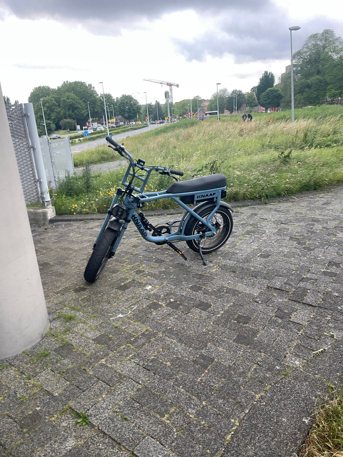 Knaap AMS X uit 2024 - Zo goed als nieuw met alle toebehoren, Fietsen en Brommers, Elektrische fietsen, Ophalen, Zo goed als nieuw