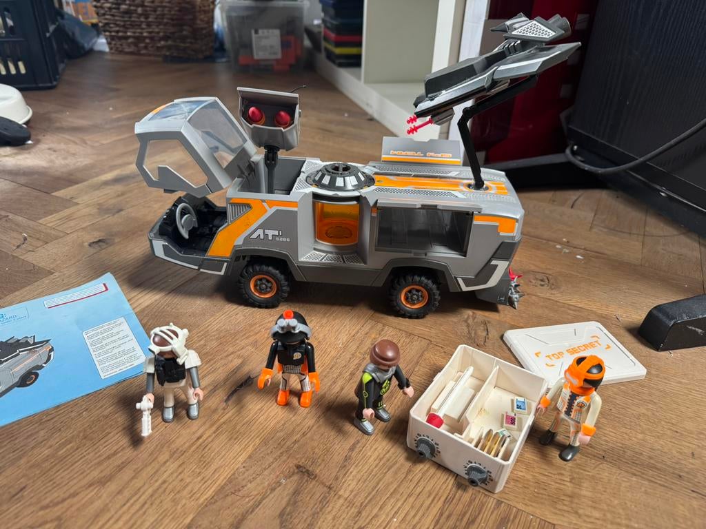 Playmobil 5286 Top Agents commando truck, Ophalen, Gebruikt