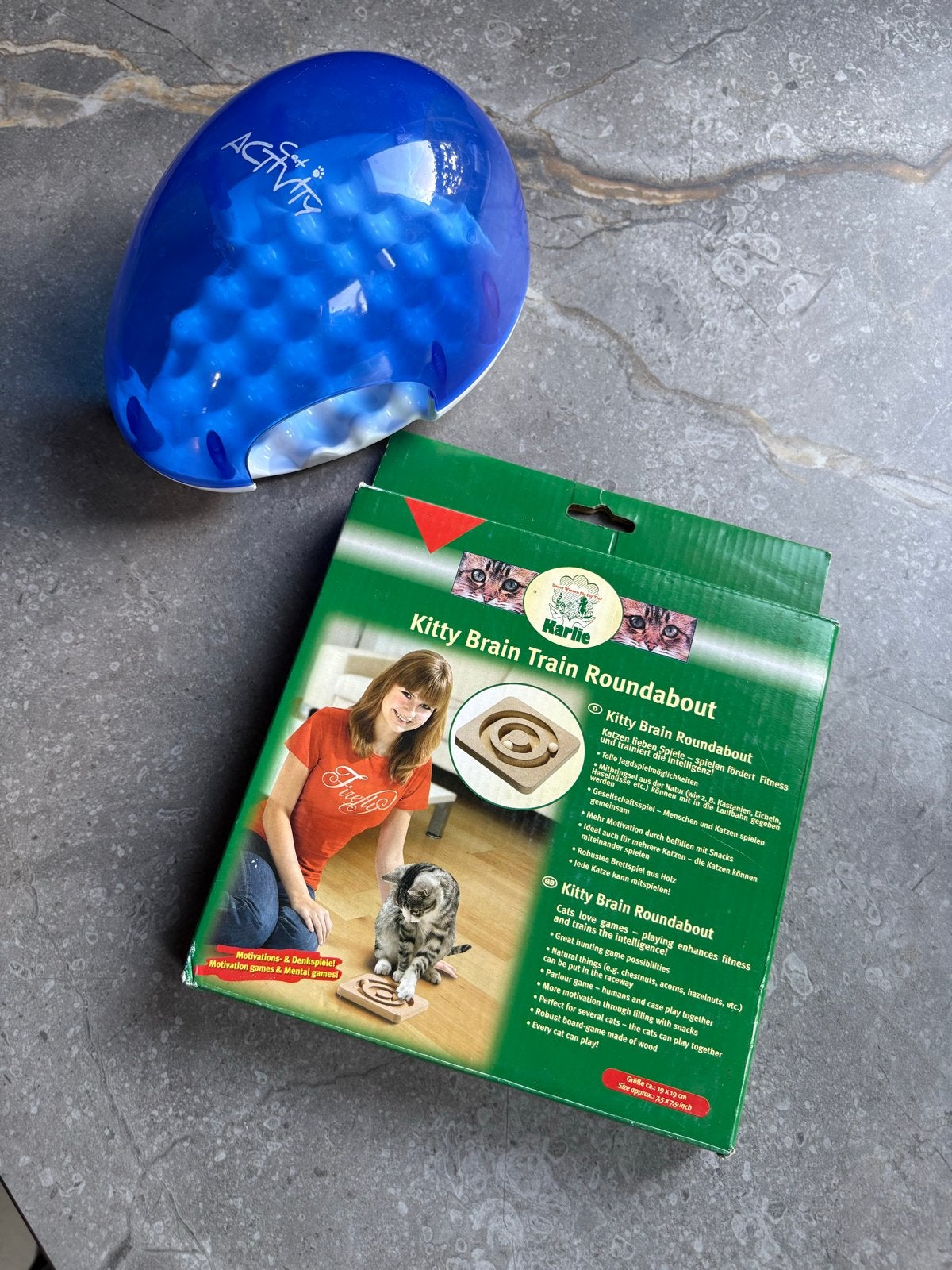 2x kattenspeeltjes: Cat Activity & Brain Train, Dieren en Toebehoren, Kattenspeelgoed, Ophalen of Verzenden