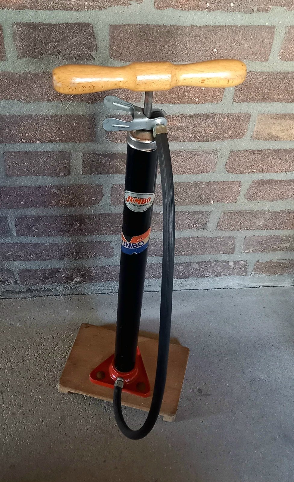 Vintage Jumbo fietspomp, Ophalen, Gebruikt