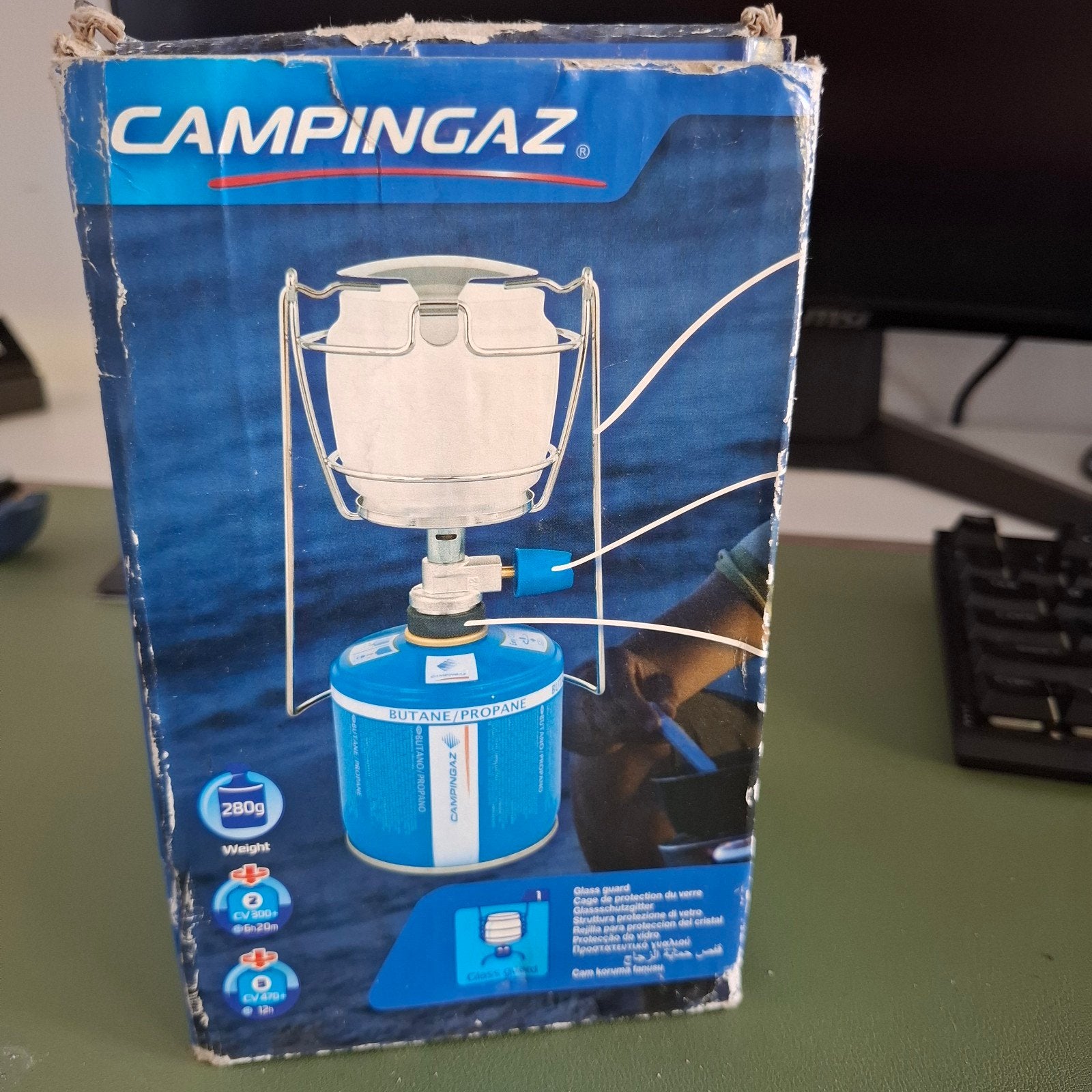 Campingaz Lumogaz Plus campinglamp, Ophalen of Verzenden, Zo goed als nieuw