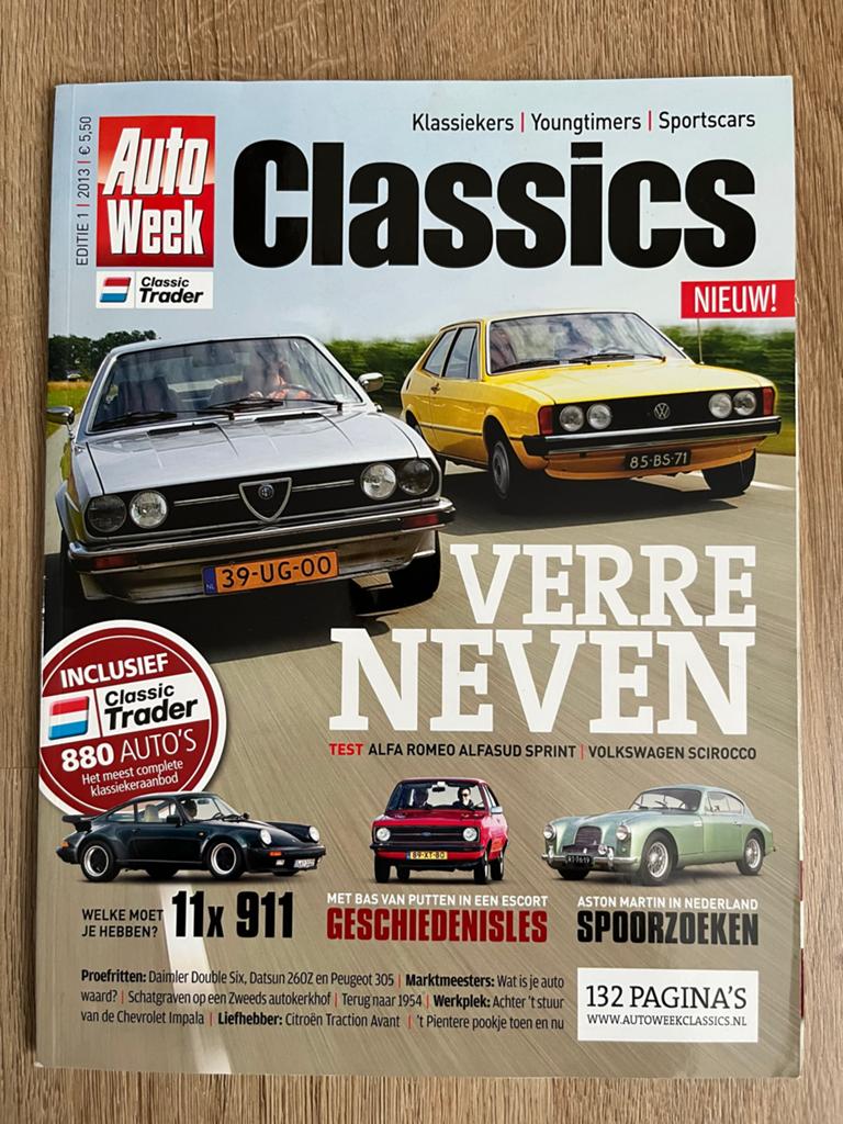 AutoWeek Classics - Verre Neven (Alfa Romeo, VW Scirocco), Ophalen, Gelezen, Overige typen