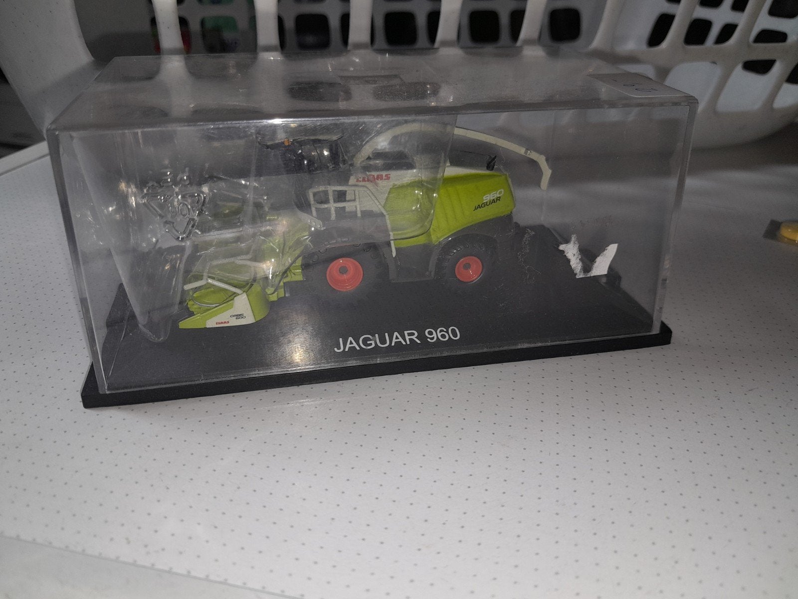 Claas Jaguar 960 Model - Landbouwvoertuig Miniatuur, Ophalen of Verzenden, Zo goed als nieuw