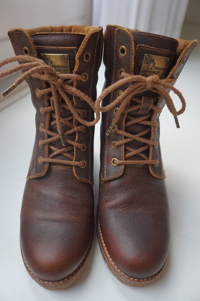Panama Jack Phoebe veter boots laarzen bruin leer maat 39, Kleding | Dames, Schoenen, Bruin, Lage of Enkellaarzen, Ophalen of Verzenden