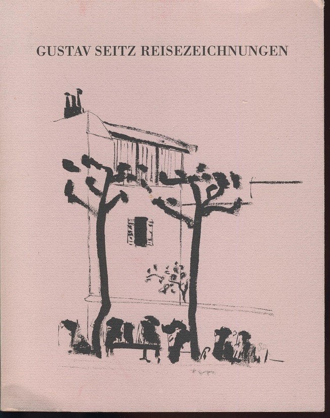 Gustav Seitz; Reisezeichnungen; Ausstellung 1996, Verzenden, Zo goed als nieuw