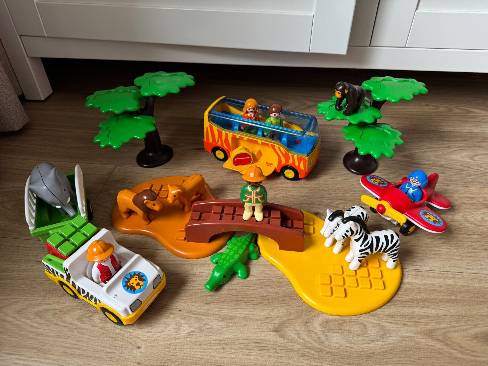 Playmobil 1.2.3 Safari 5047, Ophalen of Verzenden, 1.2.3