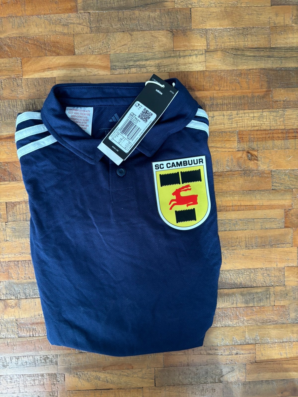 SC Cambuur presentatie polo kind - NIEUW, Ophalen of Verzenden, Nieuw, Overige maten, Blauw