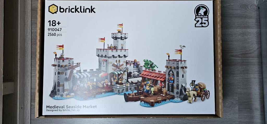 LEGO BDP 910047 Medieval Seaside Market (Bricklink), Ophalen of Verzenden, Nieuw, Complete set, Lego
